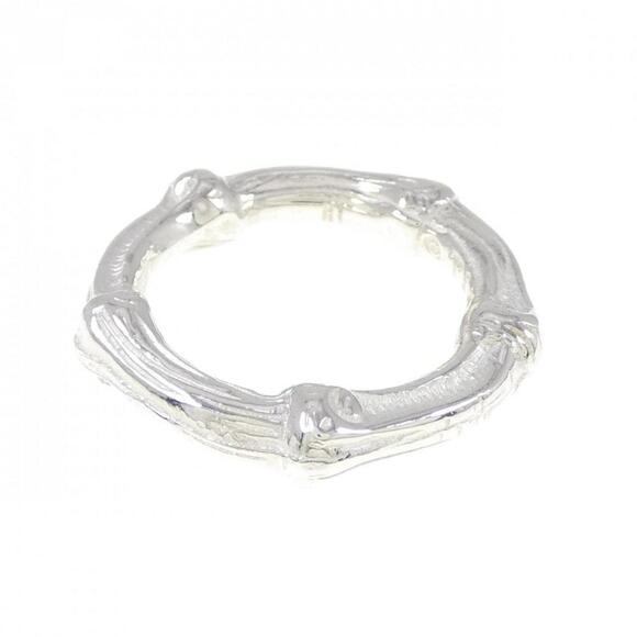 TIFFANY Silver Bamboo Ring - Picture 2 of 4